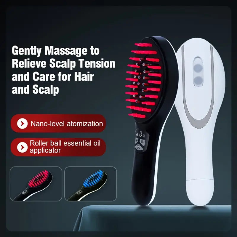 2-in-1 Ionic Hair Dryer & Straightening Comb – Smooth Styling Tool