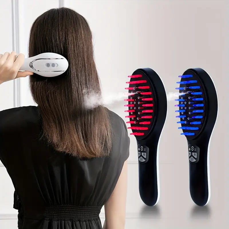 2-in-1 Ionic Hair Dryer & Straightening Comb – Smooth Styling Tool