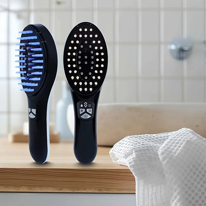 2-in-1 Ionic Hair Dryer & Straightening Comb – Smooth Styling Tool