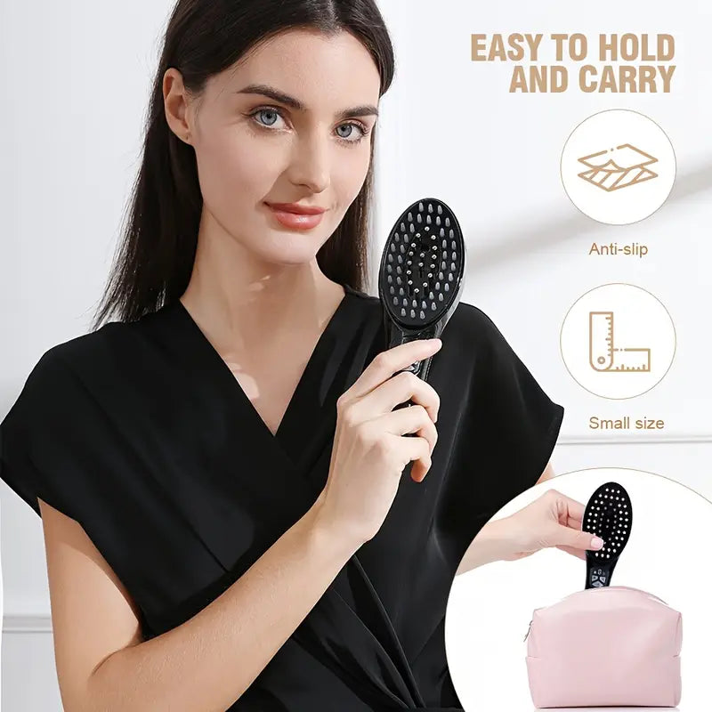 2-in-1 Ionic Hair Dryer & Straightening Comb – Smooth Styling Tool