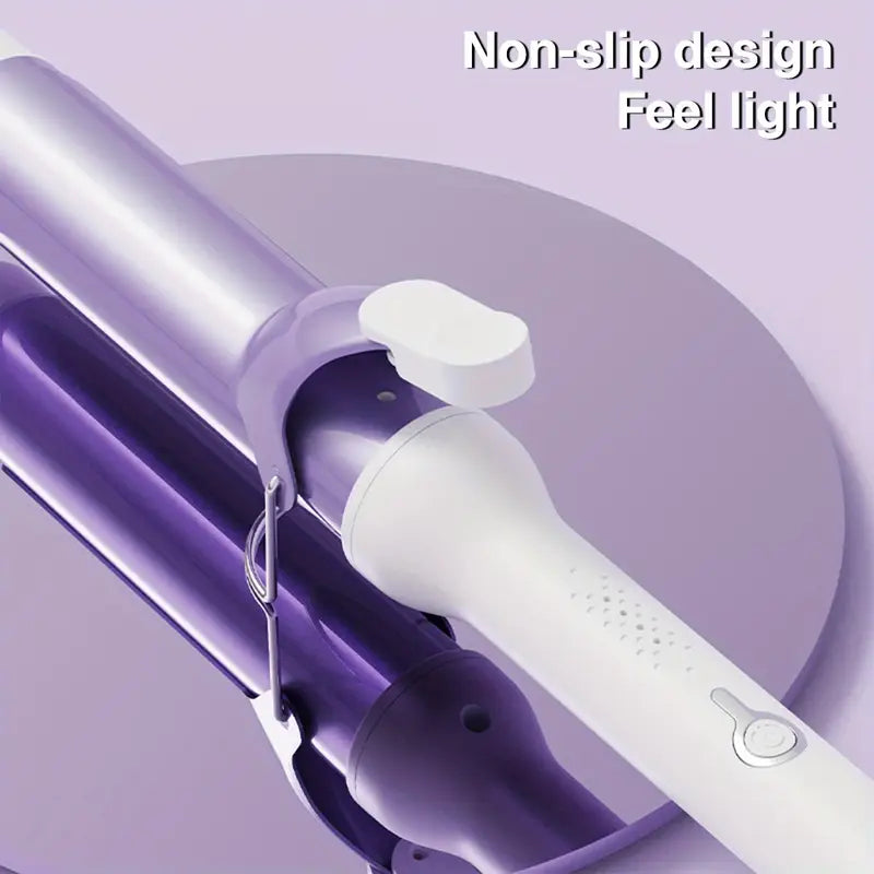 40mm Professional Curling Wand – Fast-Heat Big Barrel with 4 Temperature Settings
