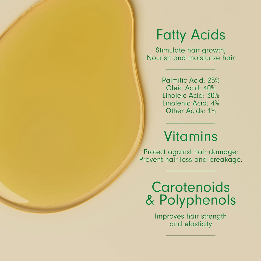 100% Pure Raw Batana Hair Oil – 4 oz, Sourced from Honduras