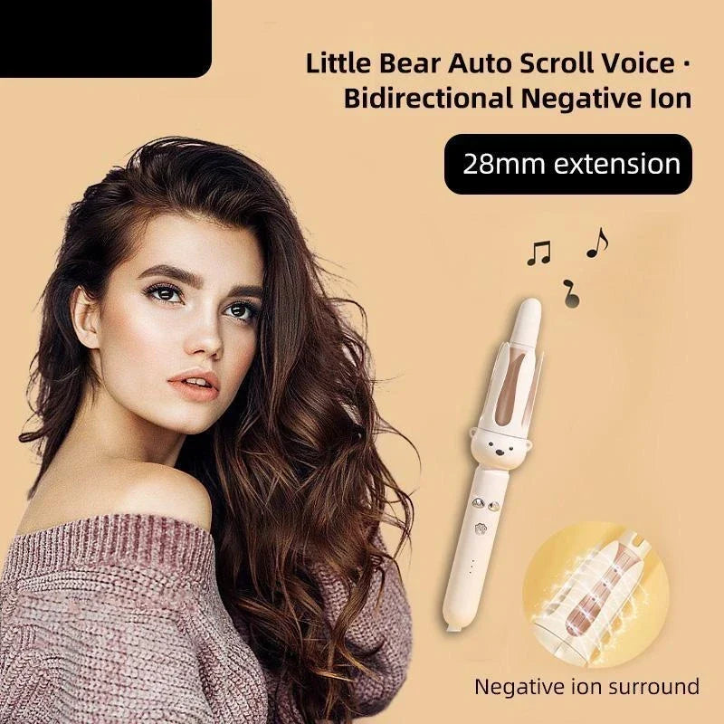 Automatic Rotating Hair Curler – 32mm Electric Curling Wand